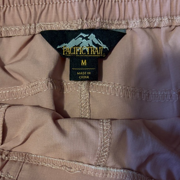 Pink Women's Hiking Shorts - Picture 2 of 3